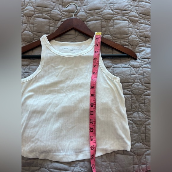 Spiritual Gangster White Tank Top - Picture 10 of 13